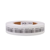 RF2528 Adhesive retail security anti shoplifting rf label