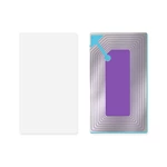 RF4070 Large 8.2mhz white anti theft rf soft label for retail eas label