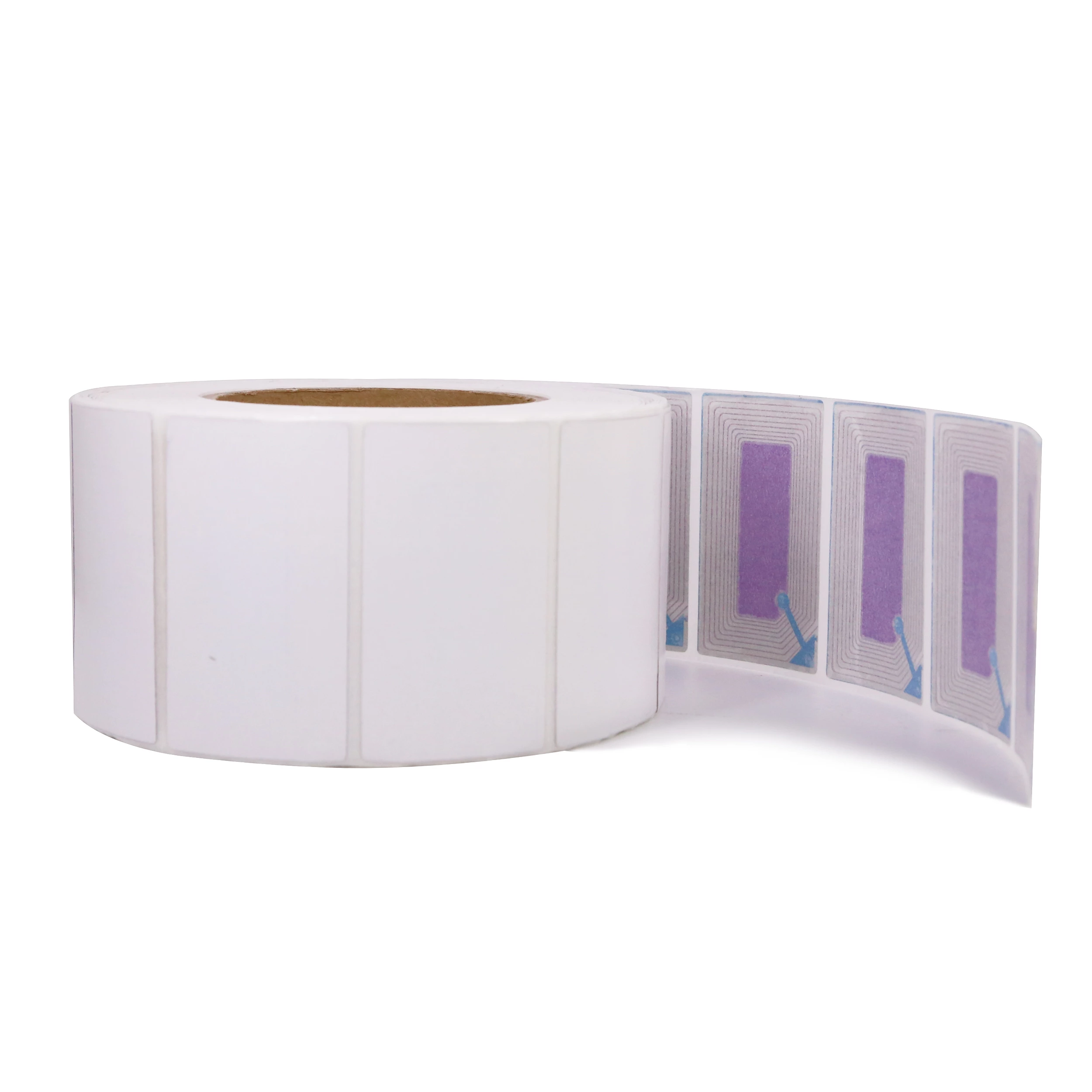 RF4070 Large 8.2mhz white anti theft rf soft label for retail eas label