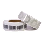 RF40R Factory high sensitivity antitheft round eas rf label 40mm