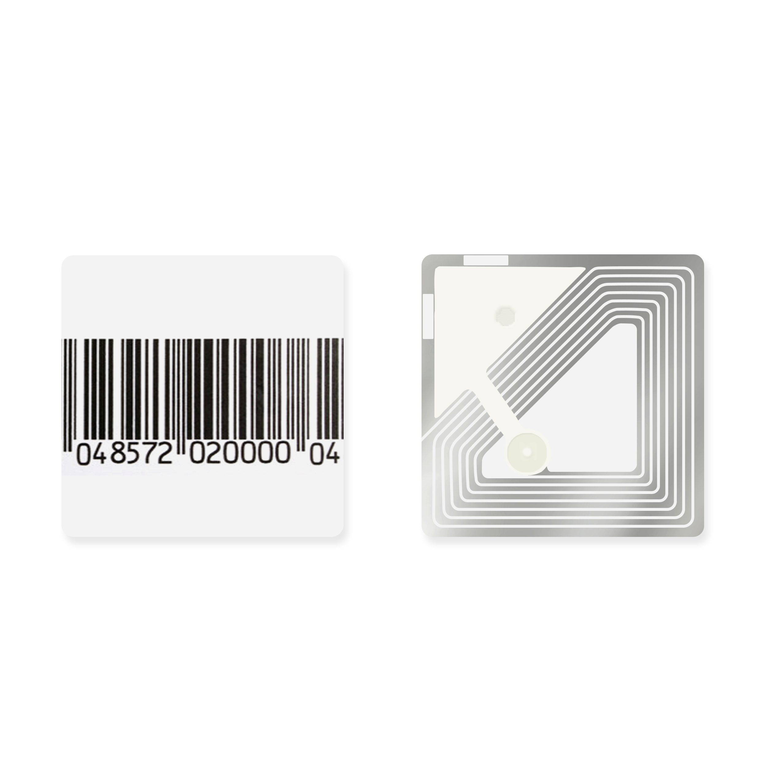 RF2525 Epowsens anti theft security labels retail loss prevention 25x25mm small RF label
