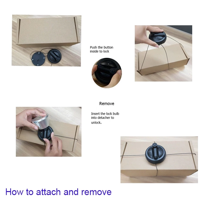 AS001 EAS anti-theft spider alarm box guard tag
