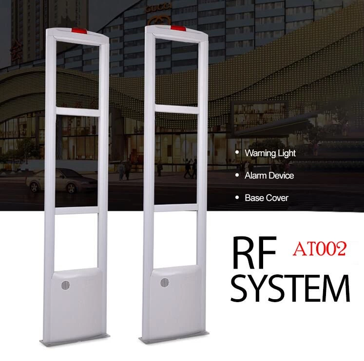 ES002 EAS RF anti theft 8.2MHz security alarm system for shopping mall