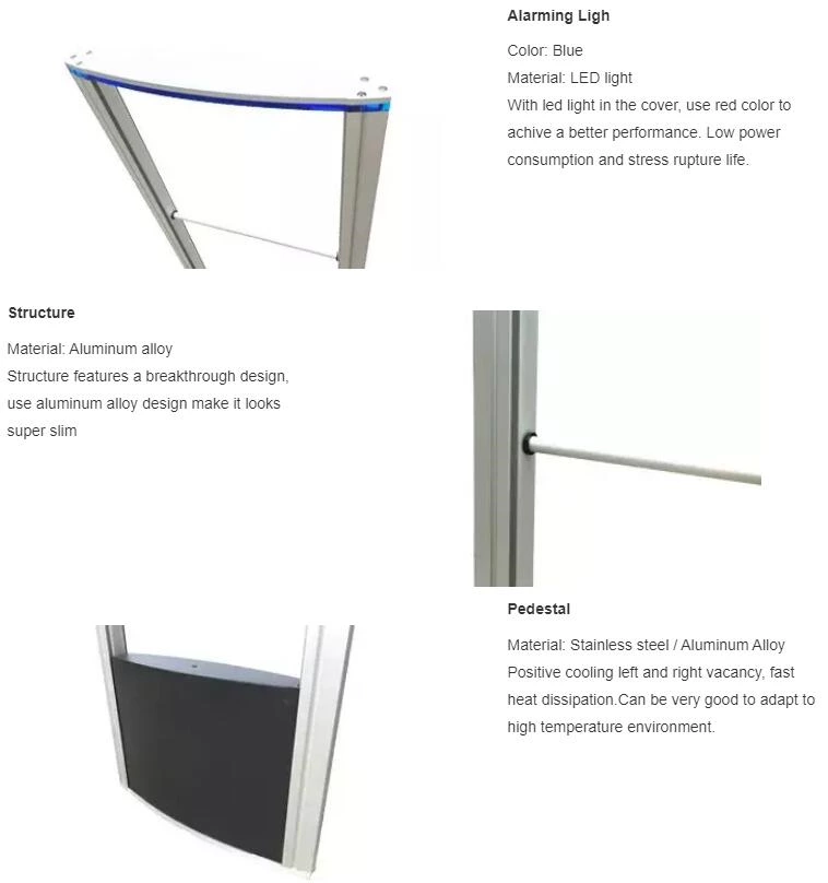 ES009 8.2Mhz EAS system RF security alarm dual system for supermarket