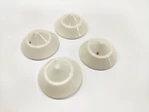 HT006 Enhanced Security with EAS RF White Mini Cone Anti-Theft Hard Tag - Compact, Strong, and Reliable Protection