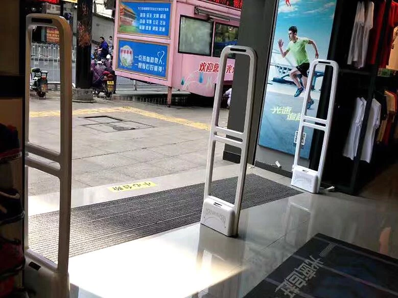 ES105 58KHz AM shopping mall anti theft alarm security gate