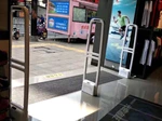 ES105 58KHz AM shopping mall anti theft alarm security gate