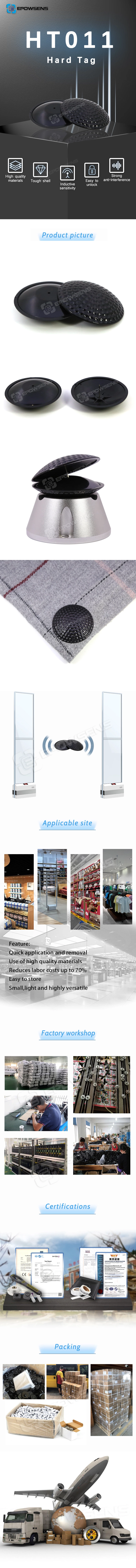 HT011 Keep Your Merchandise Safe: Discover Reliable Anti-Theft Golf Hard Tags for Retail Security