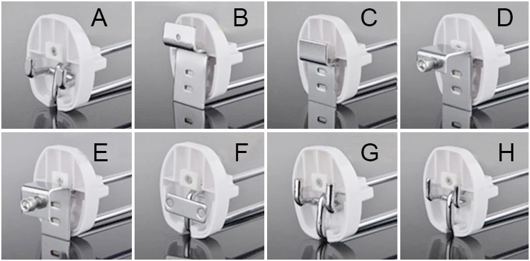 HK001 Retail security display stop lock shelf slatwall pegboard hook for supermarket