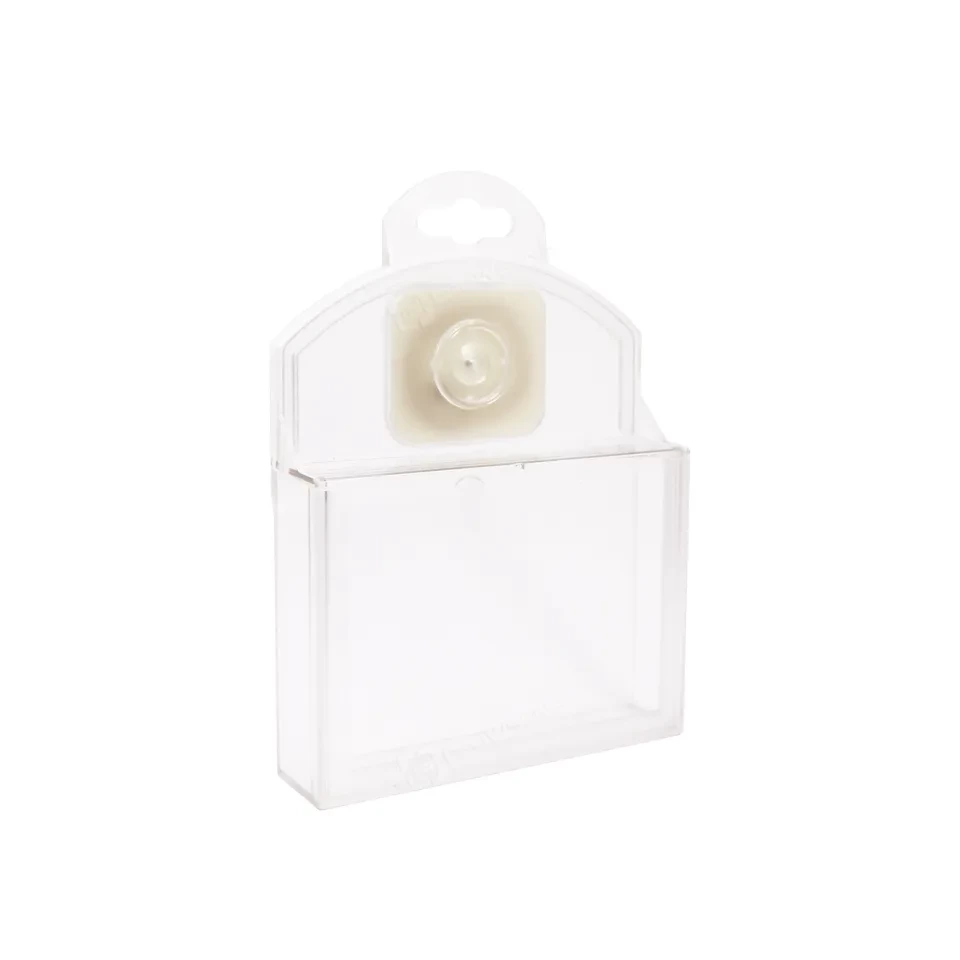 SF001 Retail EAS transparent PC material anti theft single battery safer box