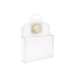SF001 Retail EAS transparent PC material anti theft single battery safer box