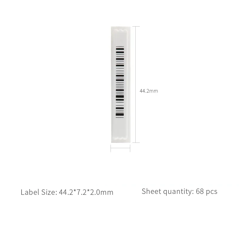 AM006 cosmetic 58Khz anti theft narrow AM DR label