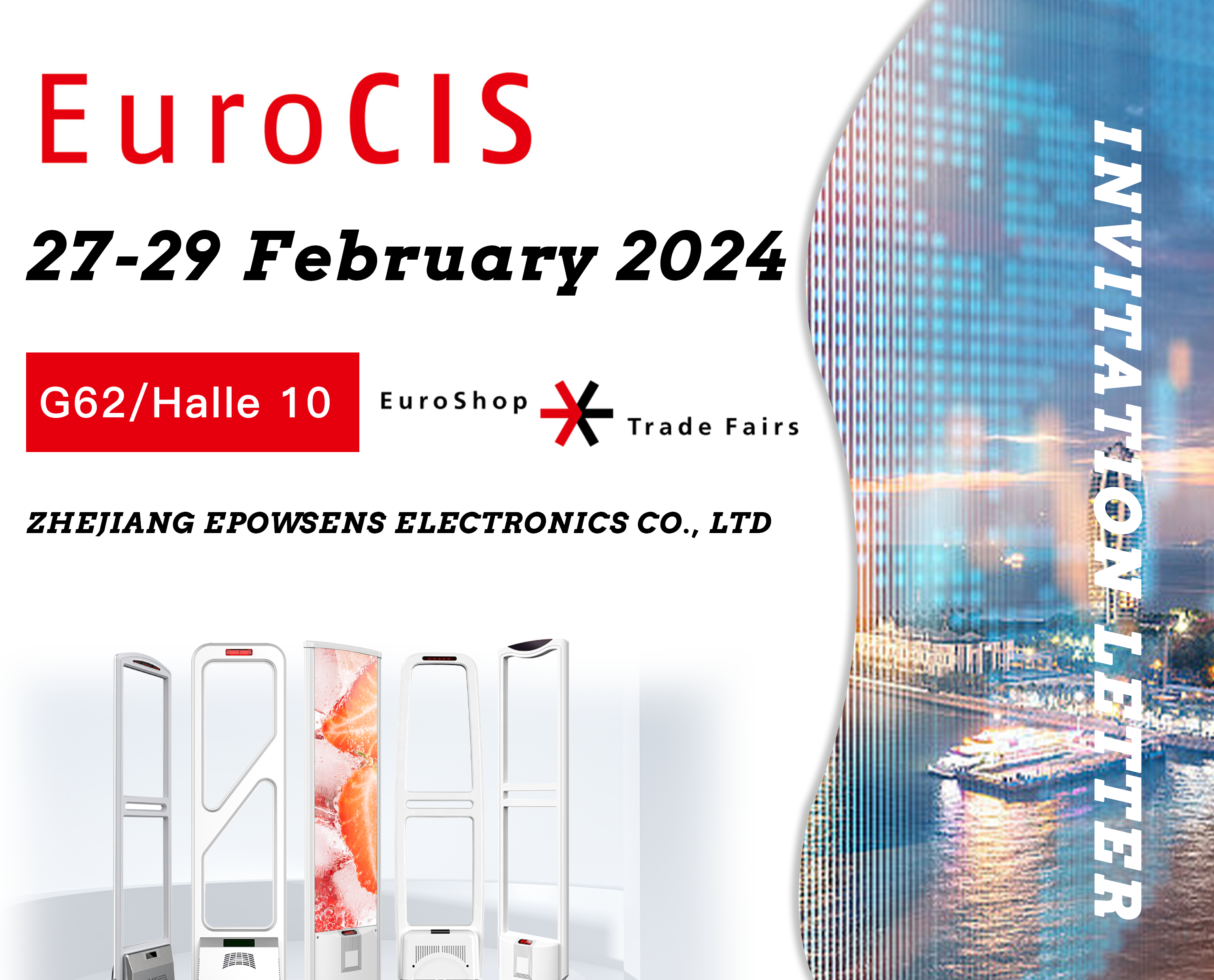 Welcome to visit us in 2024 EuroCis