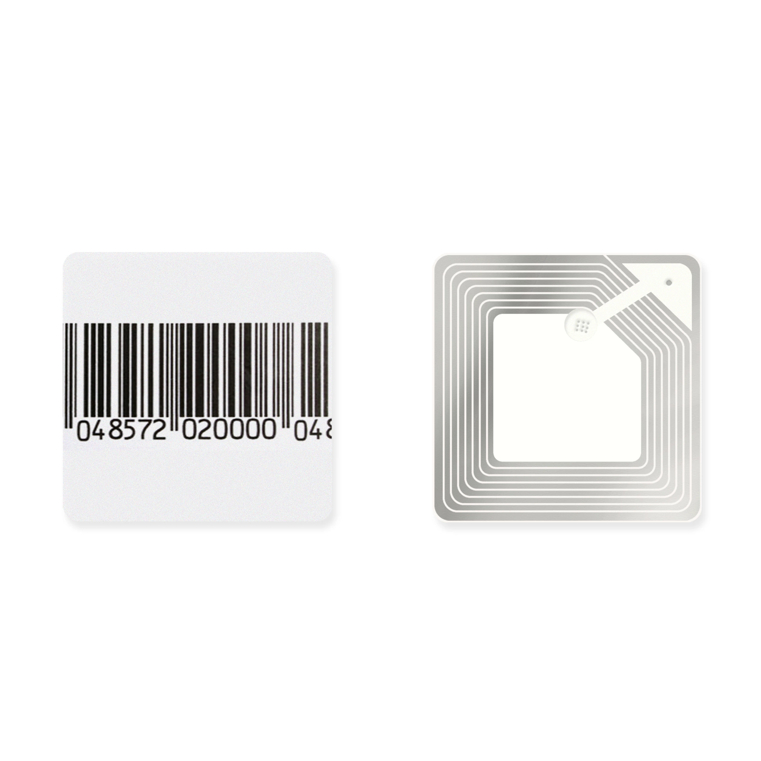 RF4040 EAS security anti theft 8.2MHz RF soft adhesive label 40x40mm