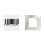 RF4040 EAS security anti theft 8.2MHz RF soft adhesive label 40x40mm