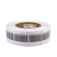 RF4040 EAS security anti theft 8.2MHz RF soft adhesive label 40x40mm