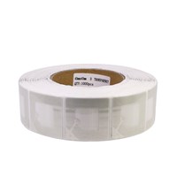 RF4040 EAS security anti theft 8.2MHz RF soft adhesive label 40x40mm
