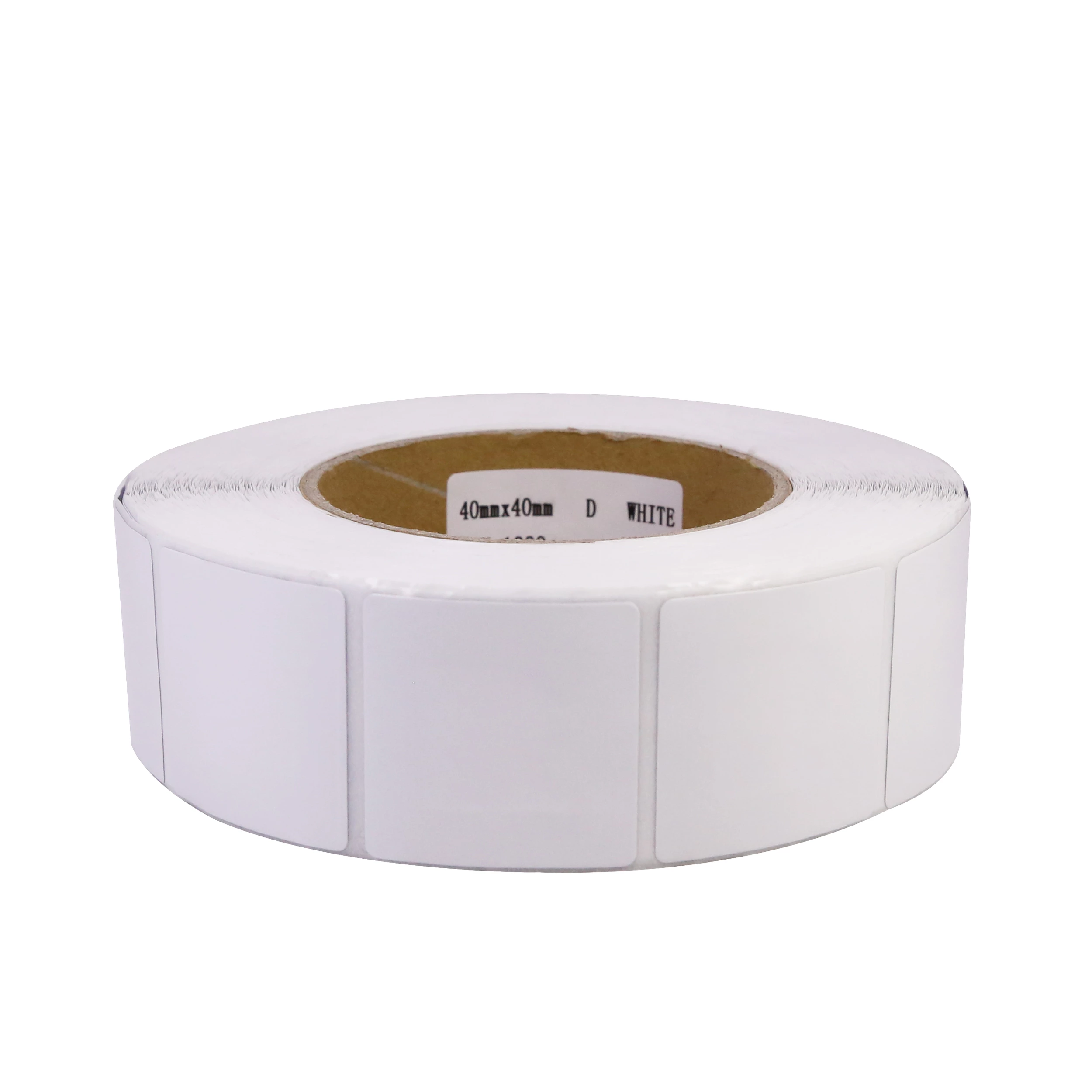 RF4040 EAS security anti theft 8.2MHz RF soft adhesive label 40x40mm