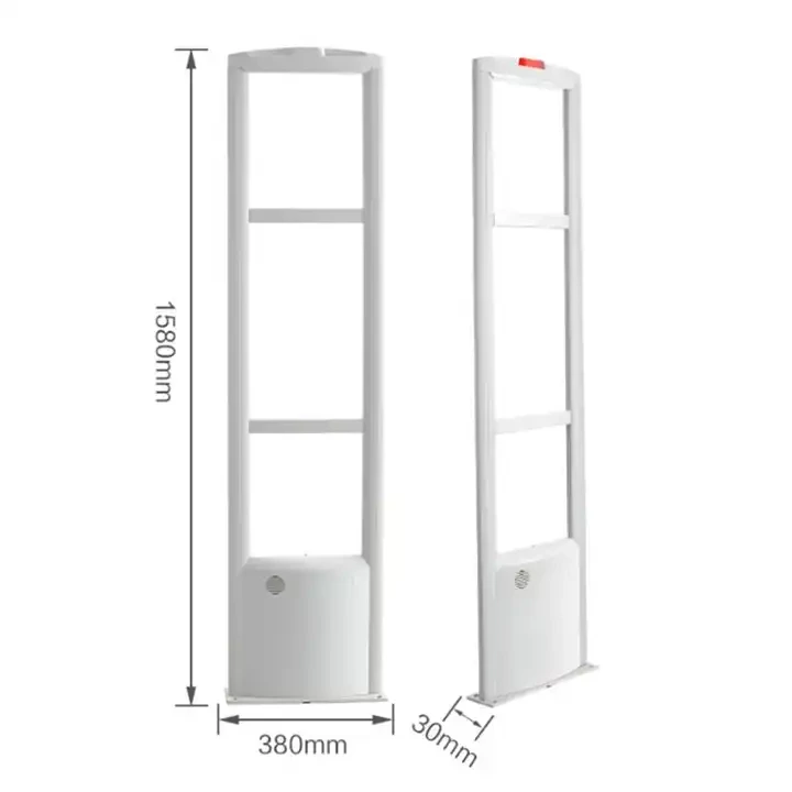 ES002 EAS RF anti theft 8.2MHz security alarm system for shopping mall