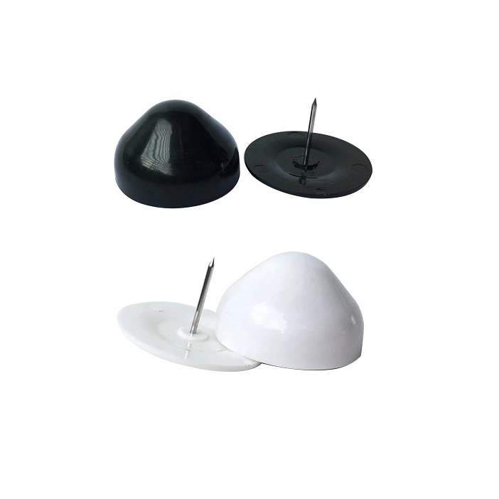HT014 Clothing small round alarm RF security anti theft hard tag for apparel store