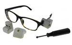 HT040 Optical RF anti theft security tag for glasses store