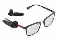 HT046 Black AM anti theft security optical hard tag for glasses